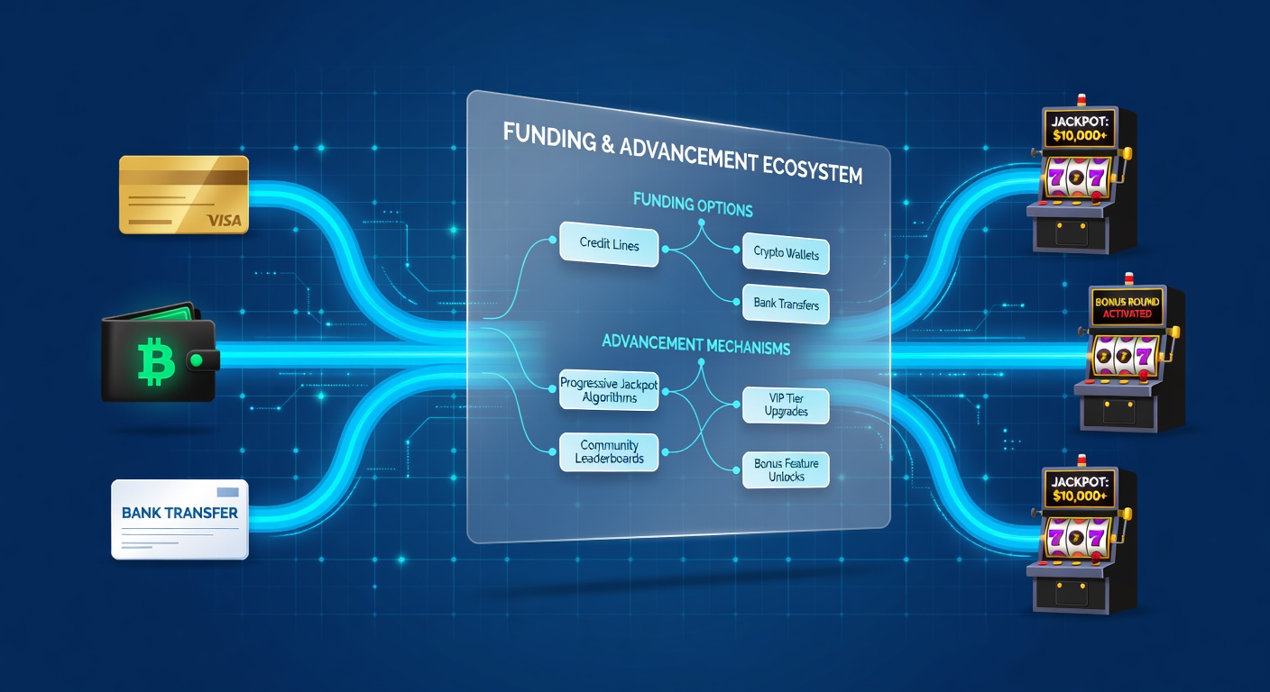 Overview of digital payment flows connecting to tier progression in online slots and betting platforms
