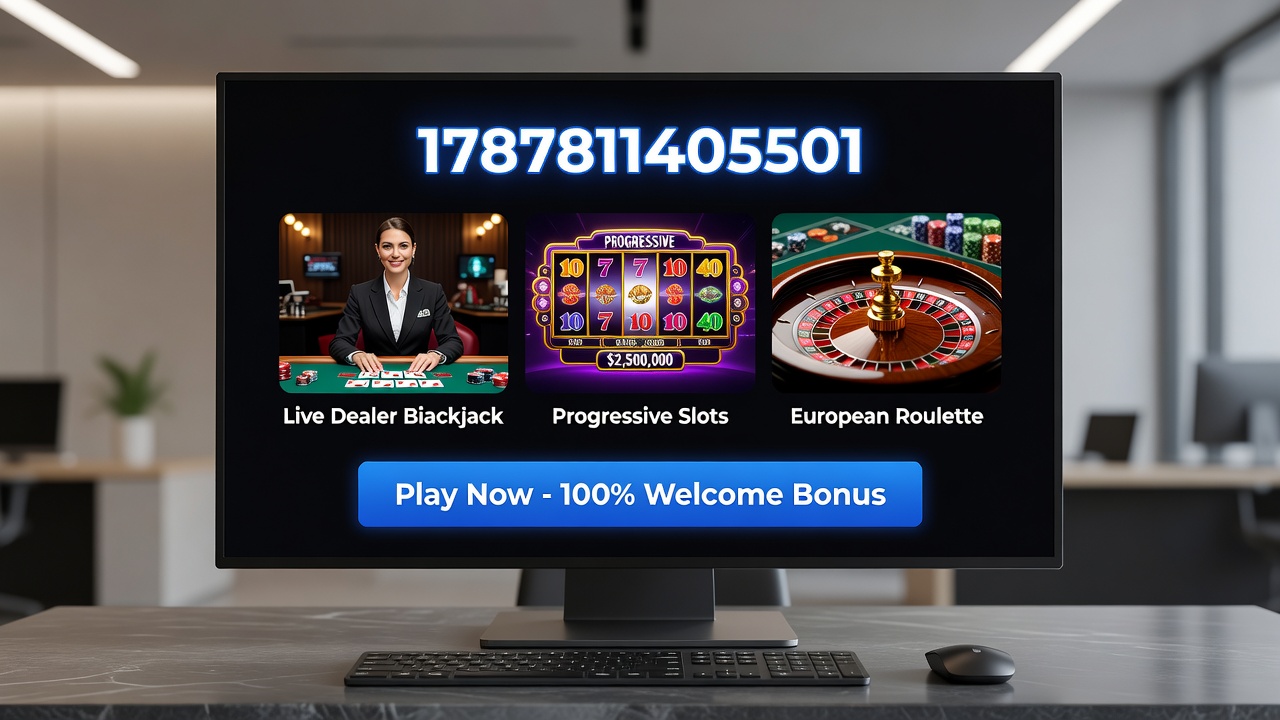 Mobile device displaying online casino games and payment options
