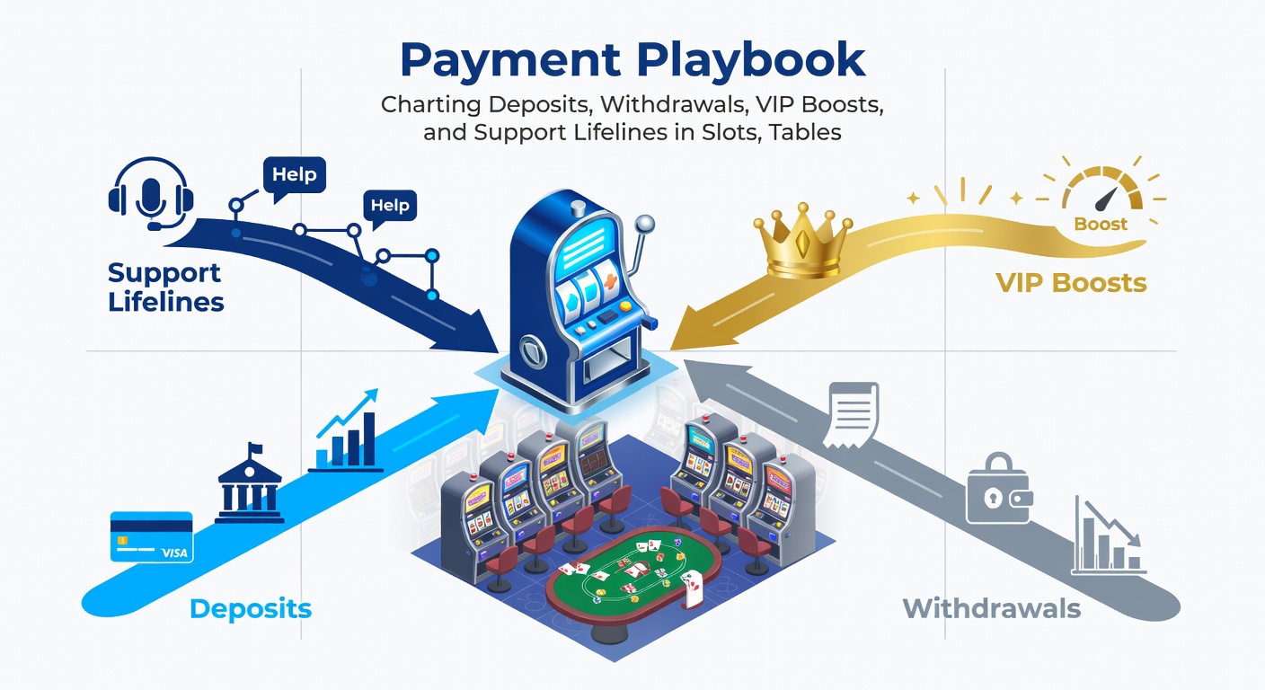 Close-up of VIP interface highlighting boosted withdrawal limits, personalized deposit bonuses, and 24/7 support chat bubbles amid slots reels, card tables, and sports odds screens